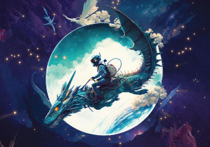 " ФРЕЯ" Пазл 1000 элемент. PZL- 1000/ 45 Лунный дракон