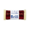 Нитки для вышивания Gamma Brill мулине М металлик 100% полиэстер 50 м M- 137 белый/ яр. голубой